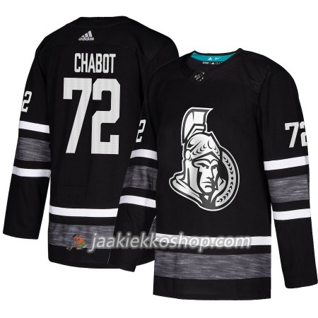 Miehille NHL Ottawa Senators Pelipaita Thomas Chabot 72 Musta 2019 All-Star Adidas Authentic